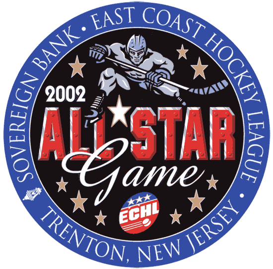 echl all-star game 2002 primary logo iron on heat transfer